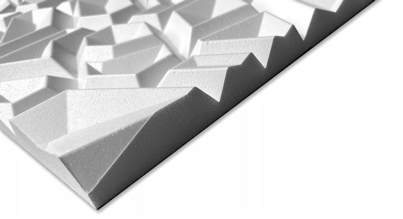 Panele ścienne 3D kasetony styropianowe 60x60 OPAL zdjęcie 3