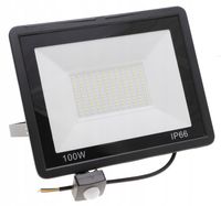 HALOGEN Naświetlacz Lampa LED SMD z CZUJNIKIEM Ruchu Zmierzchu 100W 9760