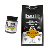 BULT sucha karma dla psa Jagnięcina 3kg Dla małych ras + Gratis