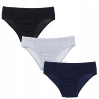 Majtki Slipy Chłopięce Dziecięce Bawełniane Gładkie 3-szt MORAJ 86-92