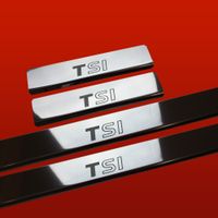 Listwa progowa VOLKSWAGEN GOLF MK7 TSI Stal nierdzewna 304 połysk 4szt