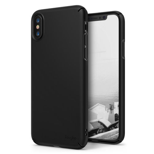 REARTH RINGKE SLIM Apple iPhone X - SF BLACK na Arena.pl