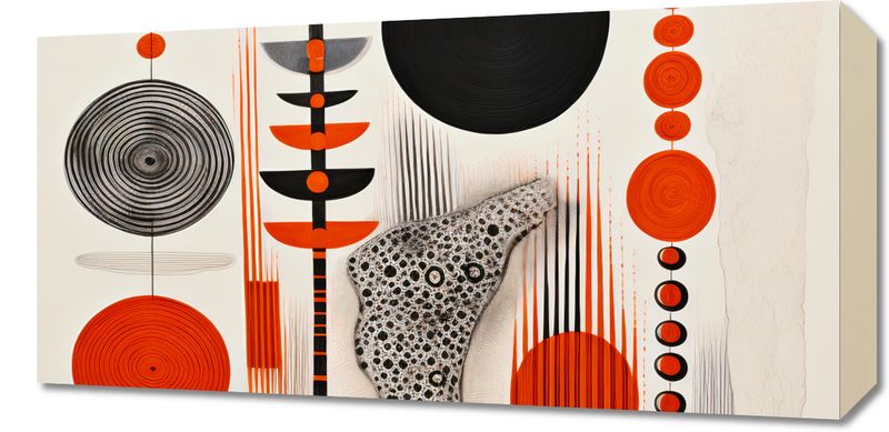 Obraz 60x30cm Kontrastowy Kosmos zdjęcie 1