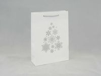 Torby świąteczne małe 24 x 9 x 33 cm gwiazdki