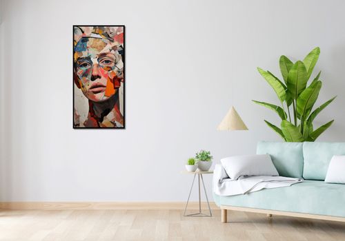 Plakat 50x100cm Podział Samego Siebie na Arena.pl