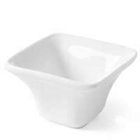 MISECZKA DO PRZEKĄSEK CUADRADO TAPAS MINI PORCELANA ZESTAW 6SZT. - HENDI 78