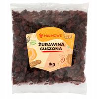 ŻURAWINA SUSZONA CIĘTA 1KG ŚWIEŻA JAKOŚĆ PREMIUM