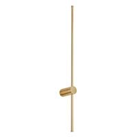 Lampa ścienna SPARO LED - oprawa liniowa złoty połysk, 120 cm