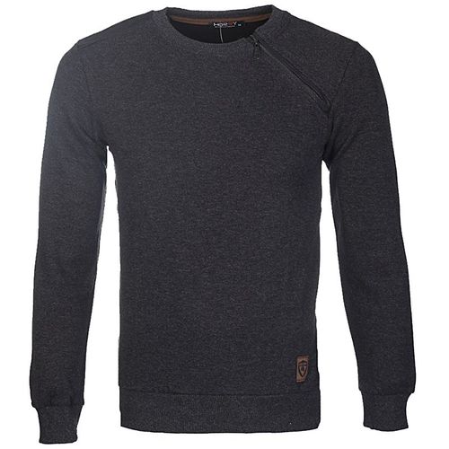 Sweter Męski Gładki SW22 Czarny M na Arena.pl