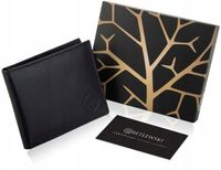 PORTFEL MĘSKI SKÓRZANY BETLEWSKI CIENKI SLIM RFID