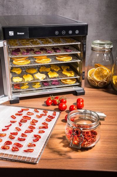 Breezer dehydrator spożywczy 6 tac stal nierdzewna zdjęcie 5