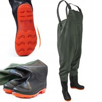 Wodery Spodniobuty Spodnie Wędkarskie 45 + Szelki