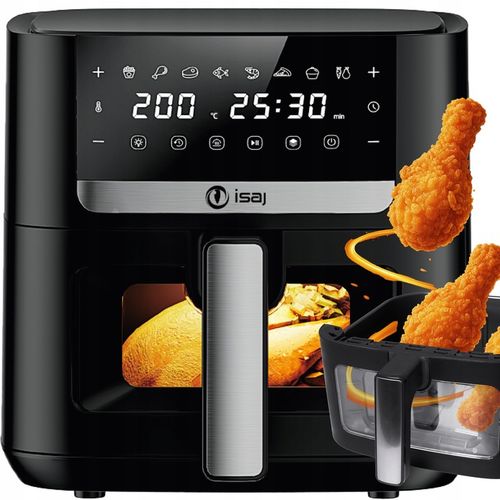 FRYTKOWNICA BEZTŁUSZCZOWA ISAJ AR2 AIRFRYER 8L XL 1800W na Arena.pl