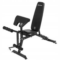 Ławka treningowa regulowana płaska skos góra modlitewnik prasa do nóg SB-RO