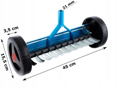 WERTYKULATOR AERATOR TRAWNIKA RĘCZNY NAPOWIETRZACZ WAHADŁOWY DO TRAWY KOLCE na Arena.pl