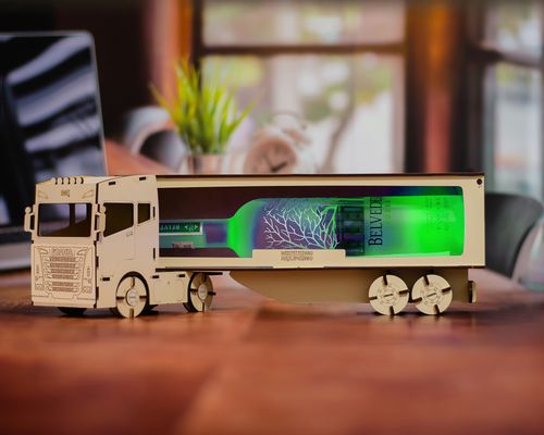 TIR WÓDOWÓZ LAMPKA LED CIĘŻARÓWKA NA WÓDKĘ DZIEŃ CHŁOPAKA URODZINY 18 30 40 na Arena.pl