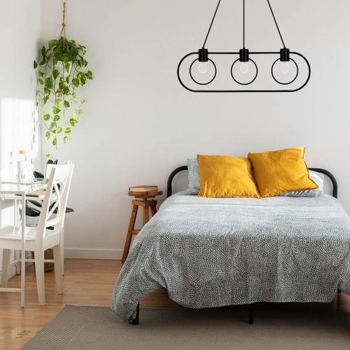 lampa wisząca fredo koło 3 czarna na Arena.pl