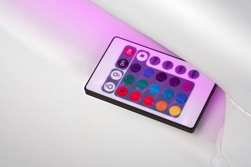 Łóżko tapicerowane Chloe 180x200 białe na Arena.pl