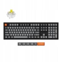 Klawiatura bezprzewodowa mechaniczna Keychron K10 Max QMK Super Banana