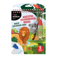 magiczna kolorowanka wodna z pisakiem safari kidea
