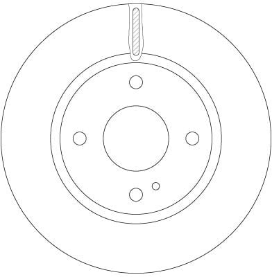 TARCZA HAM PRZOD 258X23 V na Arena.pl