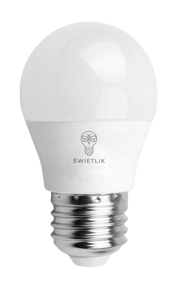 żarówka led g45 e27 4w barwa biała neutralna zdjęcie 1