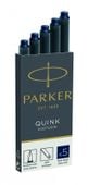 NABOJE ATRAMENTOWE PARKER 5 SZT QUINK BLUE-BLACK