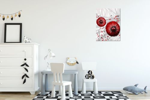 Obraz Drukowany 30X40 Czerwone Dmuchawce 2 na Arena.pl