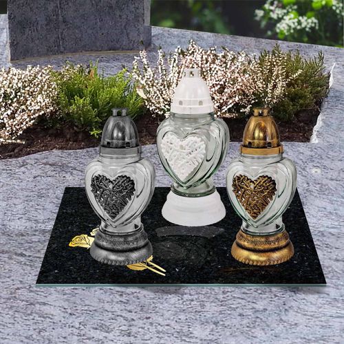 SZKLANA PODSTAWKA POD ZNICZE 40x30cm 491b na Arena.pl