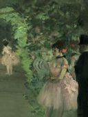 Dancers Backstage, Edgar Degas - plakat 40x50 cm