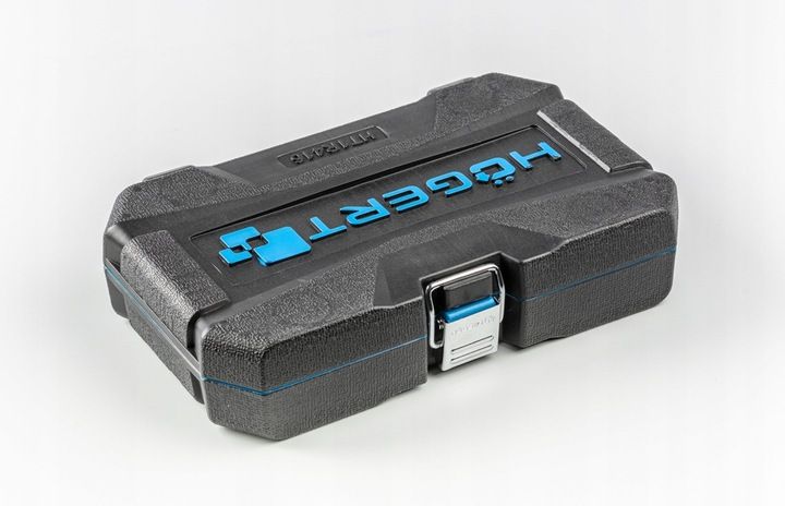 HOGERT ZESTAW KLUCZY NASADOWYCH 1/4" NASADKI BITY KLUCZE NASADOWE 46 szt. zdjęcie 5