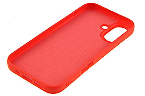 Etui silikonowe Tint do Apple iPhone 17 czerwony na Arena.pl