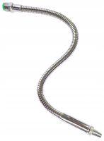 WĘŻYK PRZEWÓD DO CHŁODZIWA METALOWY WYLEWKA Z ZAWORKIEM 50cm GWINT 1/2