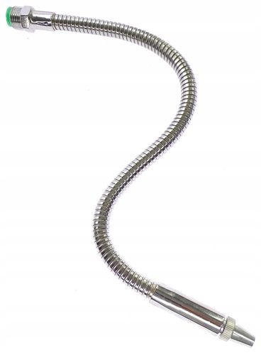 WĘŻYK PRZEWÓD DO CHŁODZIWA METALOWY WYLEWKA Z ZAWORKIEM 50cm GWINT 1/2 na Arena.pl