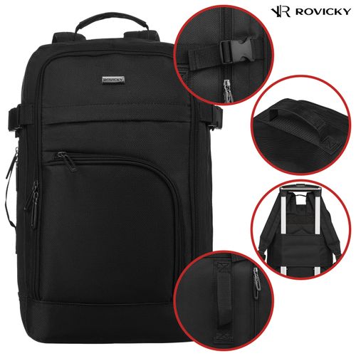 plecak materiałowy r-tok-1680d-0547 black na Arena.pl