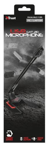 TRUST GXT 210 MIKROFON USB ZE STATYWEM na Arena.pl
