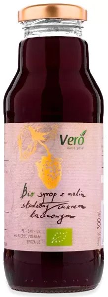 Syrop Malinowy BIO 300 ml - Vero zdjęcie 1
