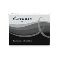 Naboje czarny Waterman czarne wkłady atramentowe do pióra mini 8 szt.