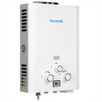 PODGRZEWACZ WODY BOJLER GAZOWY PRZEPŁYWOWY LPG 12L StandHeiz