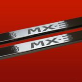Listwa progowa MAZDA MX-3  MX-3 MAZDASPORT Stal nierdzewna 304 połysk 2szt