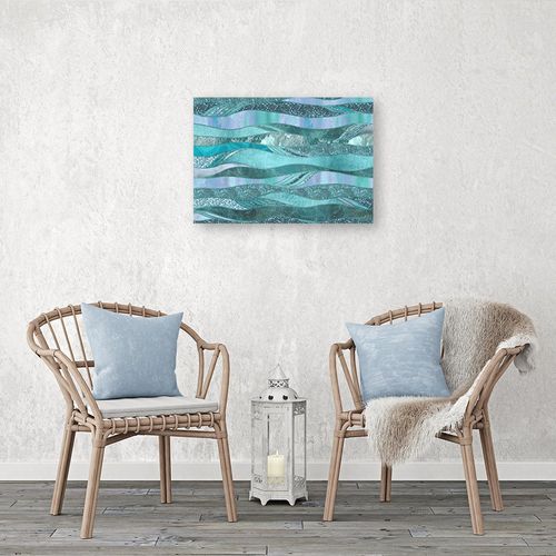 Deco Panel, Fala, abstrakcja 60x40 na Arena.pl