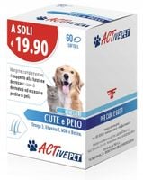 ACTIVE PET SKÓRA I FUTRO 60 szt Pies i Kot Przeciwko wypadaniu włosów