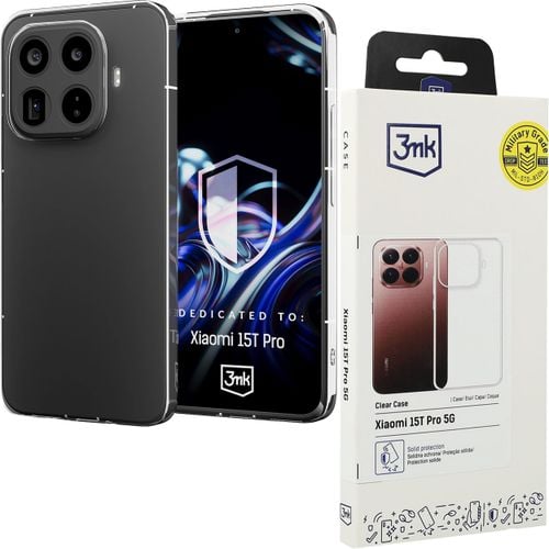 Etui Xiaomi 15T Pro 5G - 3mk Clear Case na Arena.pl