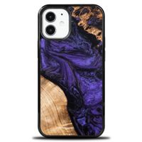 etui bewood unique na iphone 12 mini - violet