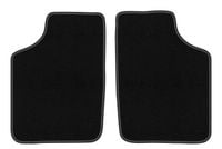 Dywaniki przednie welurowe czarne do: Opel Corsa A 1982-1993 hatchback