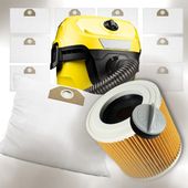 12X WORKI DO ODKURZACZA KARCHER WD3 WD2 PLUS FILTR WOREK KARCHER