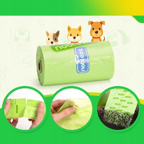 WORECZKI Na Psie Odchody BIODEGRADOWALNE 540 szt+dozownik na Arena.pl