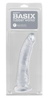 Basix Rubber Works Slim Dildo 17,8 cm CLEAR