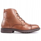 Trzewiki skórzane brązowe Jack&Jones R.44