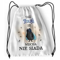 Plecak Dla Teologa Sportowy Szkolny Worek Z Nadrukiem Ze Zdjęciem